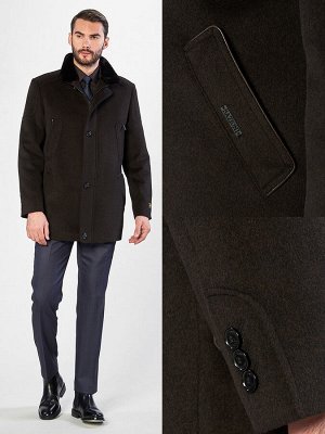 2049m cashmere brown/ пальто мужское