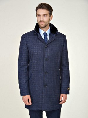 2057 M TERLANO DK NAVY/ Пальто мужское