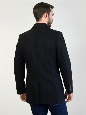 5006 s chizari black-chek/ пальто мужское