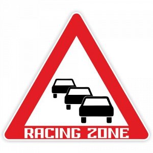 Наклейка Racing Zone