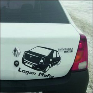 Наклейка Logan Mafia 2