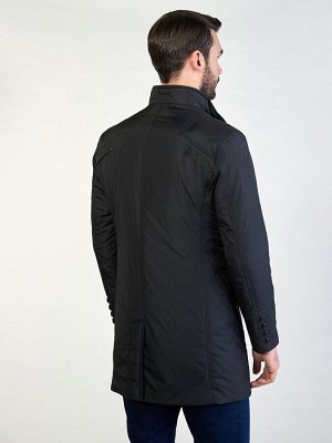 3001 M ROBERTO BLACK/ Куртка мужская (плащ)