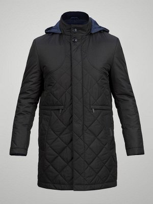 3049 M KEVIN BLACK Куртка мужская (плащ)