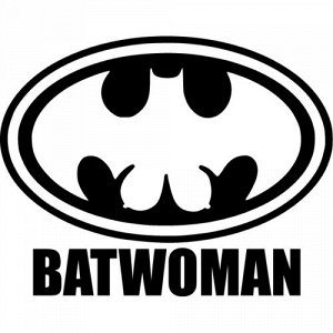 Batwoman Чтобы узнать размеры наклейки, воспользуйтесь пожалуйста кнопкой "Задать вопрос организатору". Цвета одноцветных наклеек: белый, черный, розовый, красный, бордовый, оранжевый, желтый, зеленый