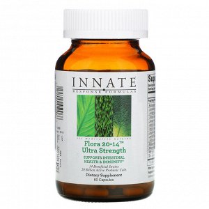 Innate Response Formulas, Flora 20-14, Ultra Strength, 60 капсул