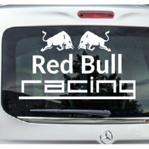 Наклейка red-bull raicing