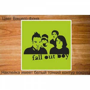 Наклейка Fall Out Boy