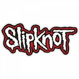 Наклейка Slipknot. Вариант 2