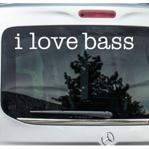 I love bass