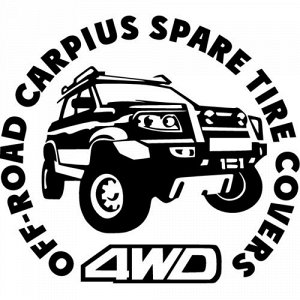 Off road carpius spare tire covers