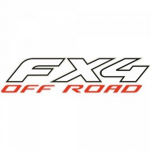 Наклейка Fx4 off road