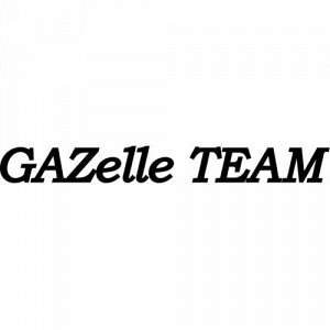 Наклейка Gazelle team