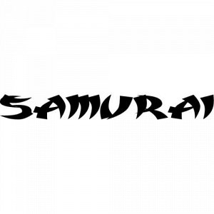 Наклейка SAMURAI