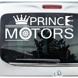 Наклейка prince motors