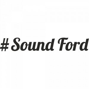 Наклейка #Sound Ford