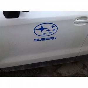 Subaru 3 Чтобы узнать размеры наклейки, воспользуйтесь пожалуйста кнопкой "Задать вопрос организатору".  Наклейки можно изготовить любого размера по индивидуальному заказу. Напишите в сообщении нужный