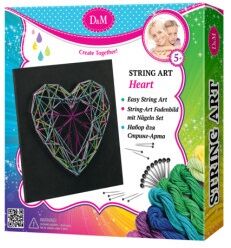 Набор для творчества "string art сердце"