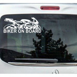 Biker on board