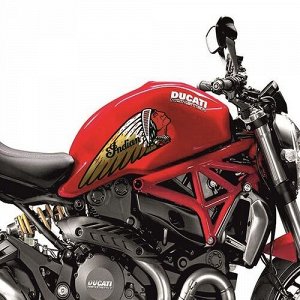 Наклейка Indian Moto Red