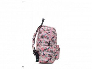 Рюкзак женский Lanotti 928/Розовый/Райские Птички