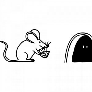 Мышь и норка