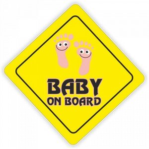 Наклейка Baby on board 67