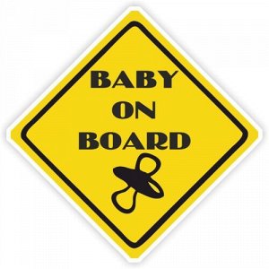 Наклейка Baby on board 30