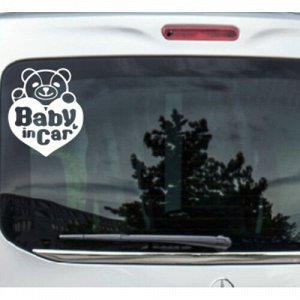 Baby in car bear (Ребенок в машине)