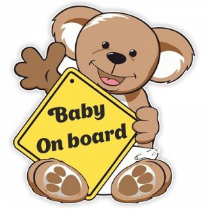 Наклейка Baby on board 72