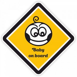 Наклейка Baby on board 43