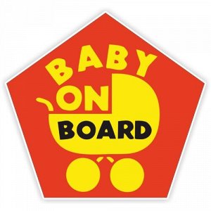 Наклейка Baby on board 38