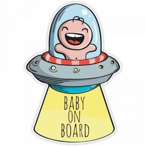 Наклейка Baby on board 13