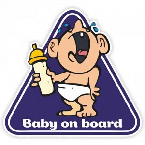 Наклейка Baby on board 29