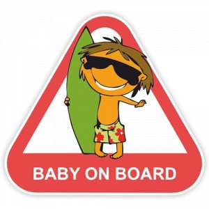 Наклейка Baby on board 11