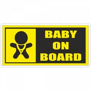 Наклейка Baby on board 28