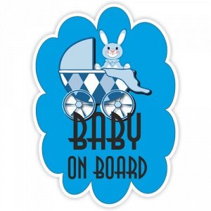 Наклейка Baby on board 62