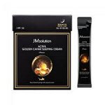 JMsolution Active Golden Caviar Sleeping Cream Prime Ночная маска с золотом и икрой 1шт (4 мл)