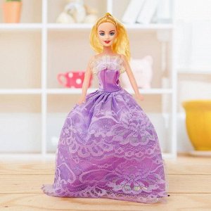 Кукла-модель «Лиза» в платье, цвета МИКС