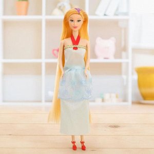 Кукла модель "Анита" с длинными волосами, МИКС
