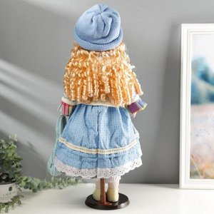 Кукла коллекционная керамика "Алёна с сумочкой"МИКС 60 см