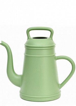 Дизайнерская лейка для цветов 12 л. Lungo Old Green Xala