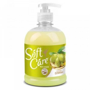 Ромакс Мыло жидкое "Soft Care" с оливковым  маслом  500 г