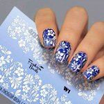 Fashion Nails, Слайдер дизайн White-1