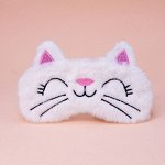 Маска для сна &quot;Fat cat&quot;, white
