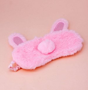 Маска для сна "Bunny tail", pink