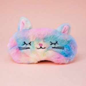 Маска для сна "Plush cat color"