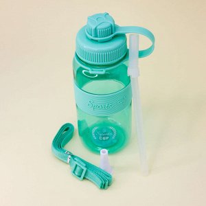 Спортивная бутылка "Sports cup", green (800ml)