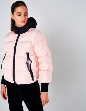 FORWARD Куртка утепленная женская (розовый/черный)