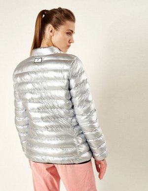 Куртка утепленная женская (серебро)