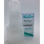213 Дезодорант-кристалл на цельных аммониевых квасцах Deonat Travel-stick, 40 гр